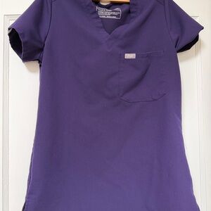 Figs Purple Zamora Scrub Pants and Caterina Top